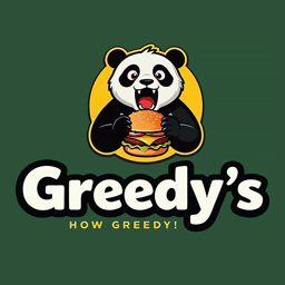 Greedys logo.
